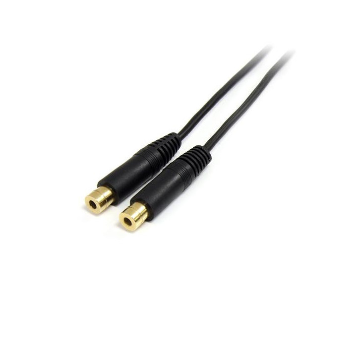 StarTech.com Câble répartiteur stéréo 15 cm - Mâle 3,5 mm vers femelle 2 x 3,5 mm