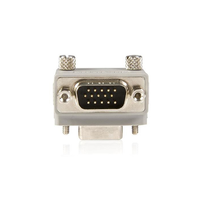 StarTech.com VGA Cable adapter DB15 M DB15 FM Gris