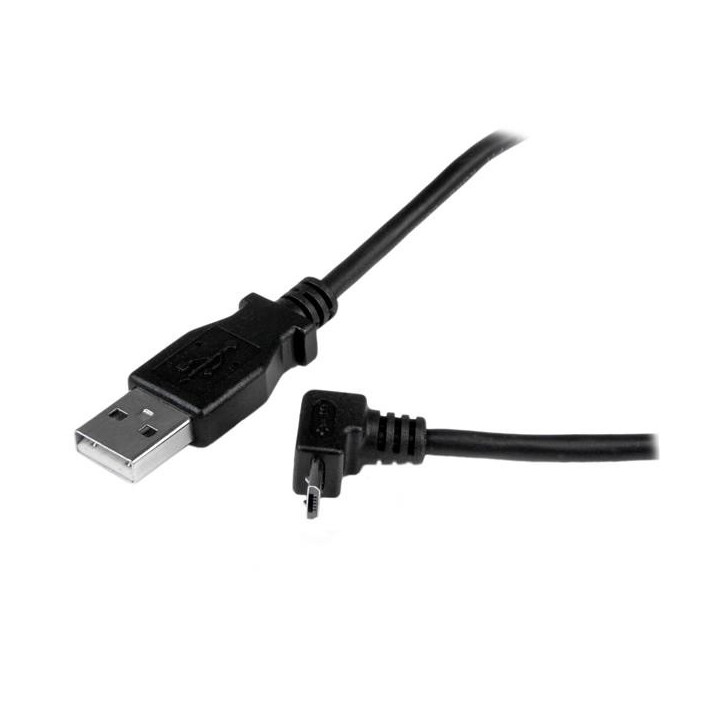 StarTech.com Câble Micro USB 1 m - A vers Micro B coudé 90° vers le haut