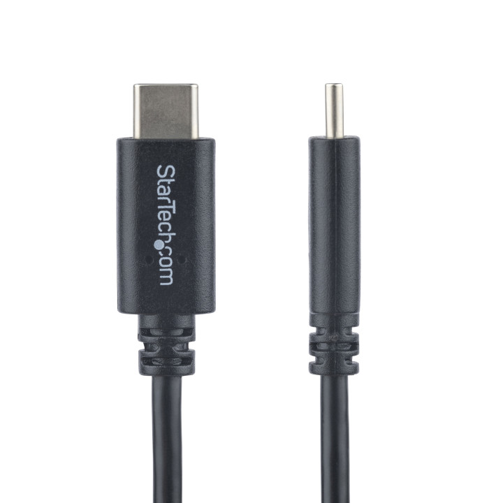 StarTech.com Câble de Charge USB-C de 1m, Charge et Synchronisation, 60W (3A) PD, Câble de Charge USB 2.0, Certifié USB-IF -