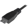 StarTech.com Câble USB-C vers Micro USB-B de 50cm, USB 10Gbps, Cordon de Données, 3A, Câble de Transfert de Données USB C v
