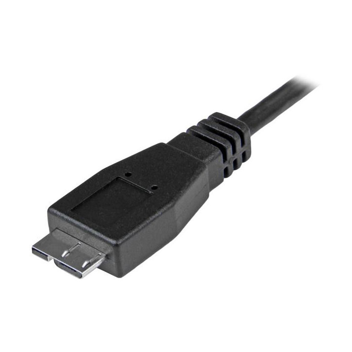 StarTech.com Câble USB-C vers Micro USB-B de 50cm, USB 10Gbps, Cordon de Données, 3A, Câble de Transfert de Données USB C v