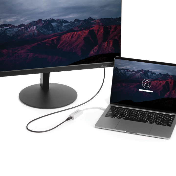 StarTech.com Adaptateur USB-C vers Mini DisplayPort - 4K 60Hz - Blanc - Adaptateur USB 3.1 Type-C vers Mini DP - La Version Mis