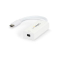 StarTech.com Adaptateur USB-C vers Mini DisplayPort - 4K 60Hz - Blanc - Adaptateur USB 3.1 Type-C vers Mini DP - La Version Mis