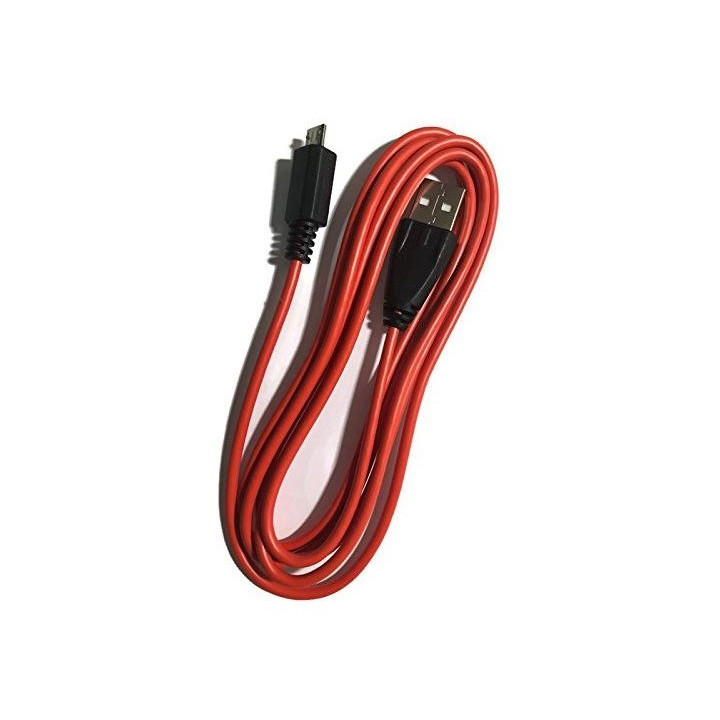 Jabra 14201-61 câble USB USB 2.0 USB A Micro-USB A Noir, Rouge