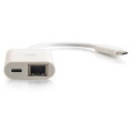 C2G 82407 station d'accueil USB 3.2 Gen 1 (3.1 Gen 1) Type-C Blanc