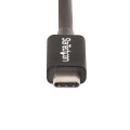 StarTech.com Câble Thunderbolt 4 de 50cm - 40Gbps - 100W Power Delivery - Vidéo 4K/8K - Cordon Thunderbolt Certifié par Inte