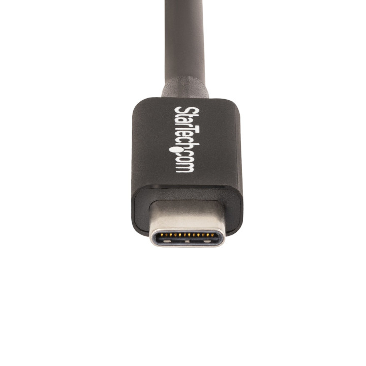 StarTech.com Câble Thunderbolt 4 de 50cm - 40Gbps - 100W Power Delivery - Vidéo 4K/8K - Cordon Thunderbolt Certifié par Inte