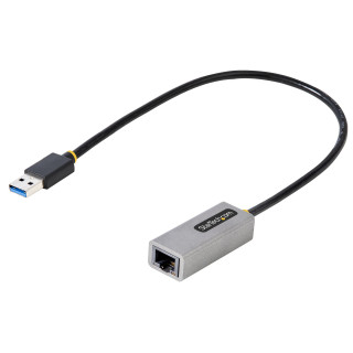 StarTech.com Adaptateur Réseau USB 3.0 à Gigabit Ethernet - 10/100/1000 Mbps, USB à RJ45, Adaptateur USB 3.0 à LAN, Adaptat