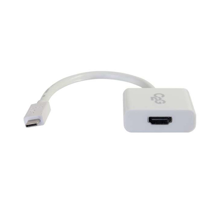 C2G USB3.1-C/HDMI adaptateur graphique USB 3840 x 2160 pixels Blanc