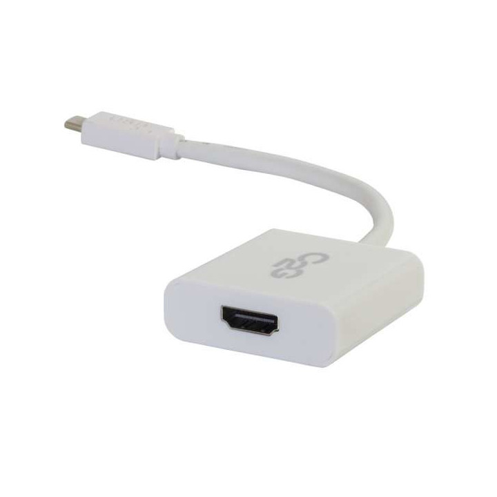 C2G USB3.1-C/HDMI adaptateur graphique USB 3840 x 2160 pixels Blanc