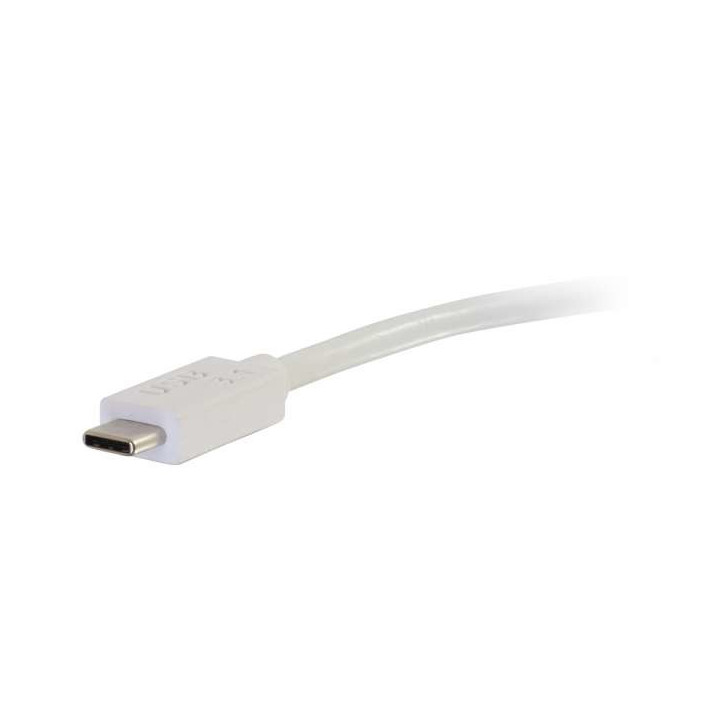 C2G USB3.1-C/HDMI adaptateur graphique USB 3840 x 2160 pixels Blanc