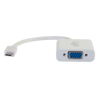 C2G USB3.1-C/VGA adaptateur graphique USB 1920 x 1200 pixels Blanc