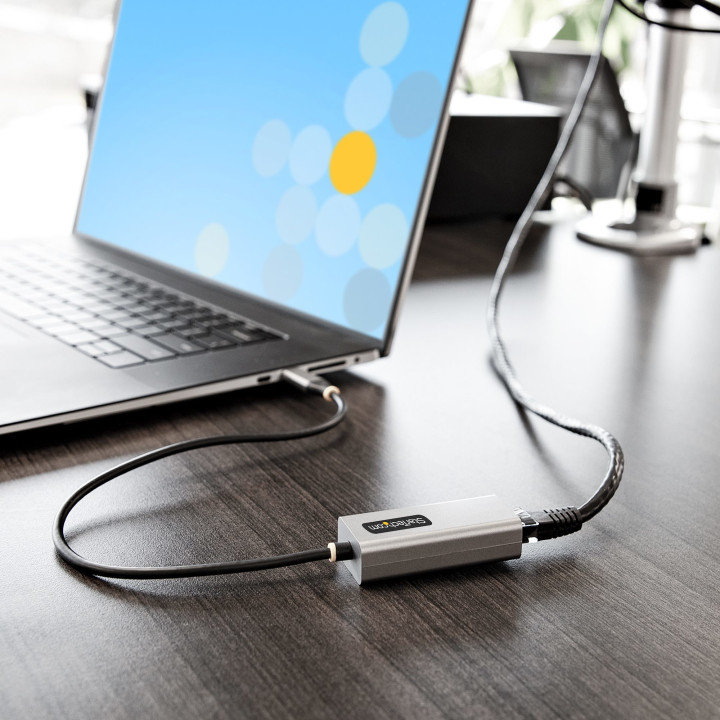 StarTech.com Adaptateur USB-C vers Ethernet, Adaptateur Réseau USB 3.0 vers Gigabit Ethernet - 10/100/1000 Mbps, Adaptateur Et