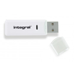 Integral INCRSDMSD lecteur de carte mémoire USB 2.0 Blanc