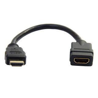 StarTech.com Rallonge HDMI 15,2cm - Câble HDMI Court M/F - Rallonge de Câble HDMI 4K - Économiseur de Port HDMI UHD 4K30Hz M