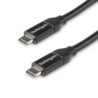 StarTech.com Câble de Charge Rapide USB-C de 50cm, Charge et Synchronisation, 100W (5A) PD, USB 2.0, Certifié USB-IF - Cordon