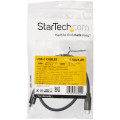 StarTech.com Câble de Charge Rapide USB-C de 50cm, Charge et Synchronisation, 100W (5A) PD, USB 2.0, Certifié USB-IF - Cordon