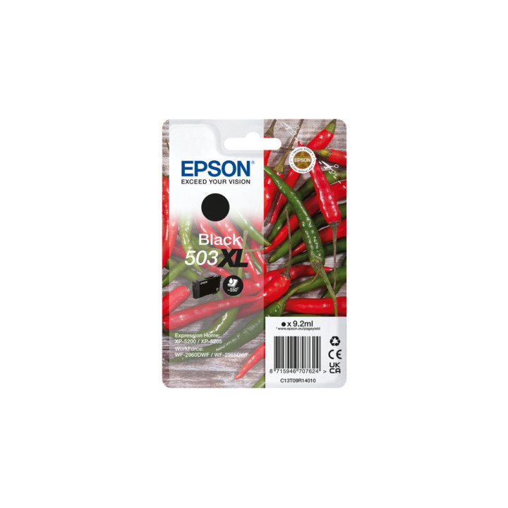 Epson 503XL cartouche d'encre 1 pièce(s) Original Rendement élevé (XL) Noir