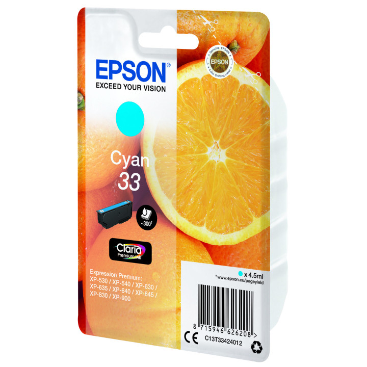 Epson Oranges Cartouche " " - Encre Claria Premium C