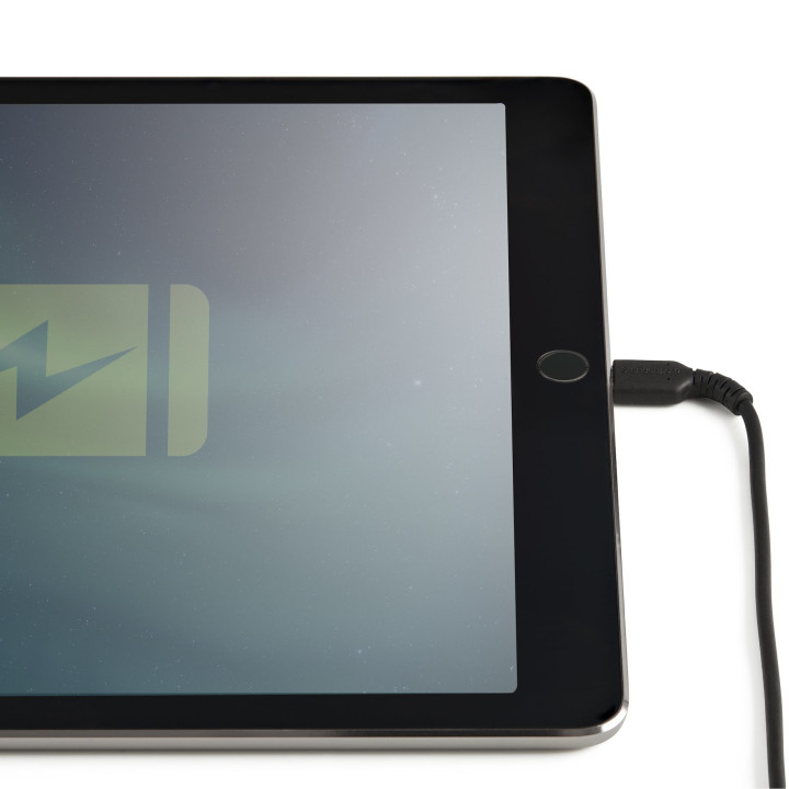 StarTech.com Câble USB-A vers Lightning Noir Robuste 30cm - Câble de Charge/Synchronisation de Type A vers Lightning en Fibre