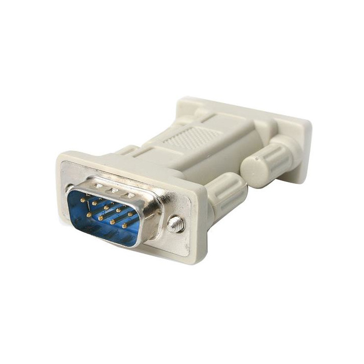 StarTech.com Adaptateur null modem DB9 série RS232 - M/M
