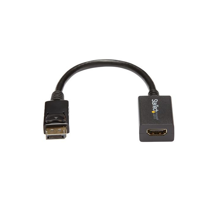 StarTech.com Adaptateur DisplayPort vers HDMI - Convertisseur Vidéo DP 1.2 vers HDMI 1080p - Câble DP vers HDMI pour Moniteur