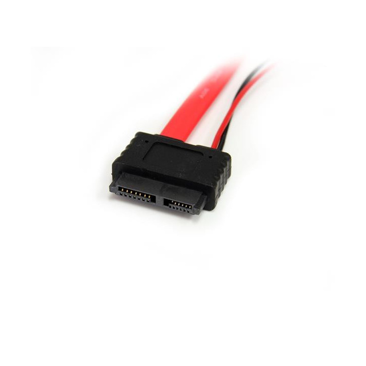 StarTech.com Câble adaptateur 90 cm Slimline SATA vers SATA avec alimentation LP4