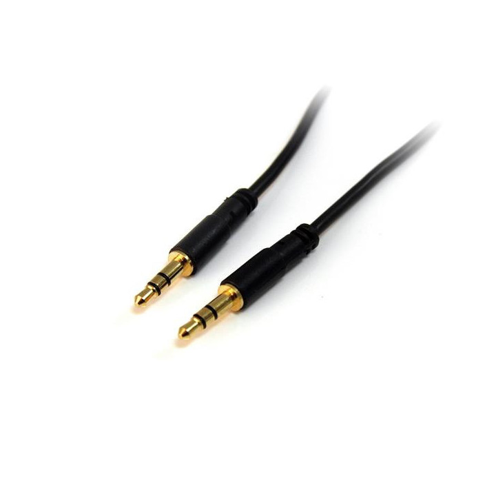 StarTech.com Câble jack audio de 3,5 mm - Cordon mince de 3 m