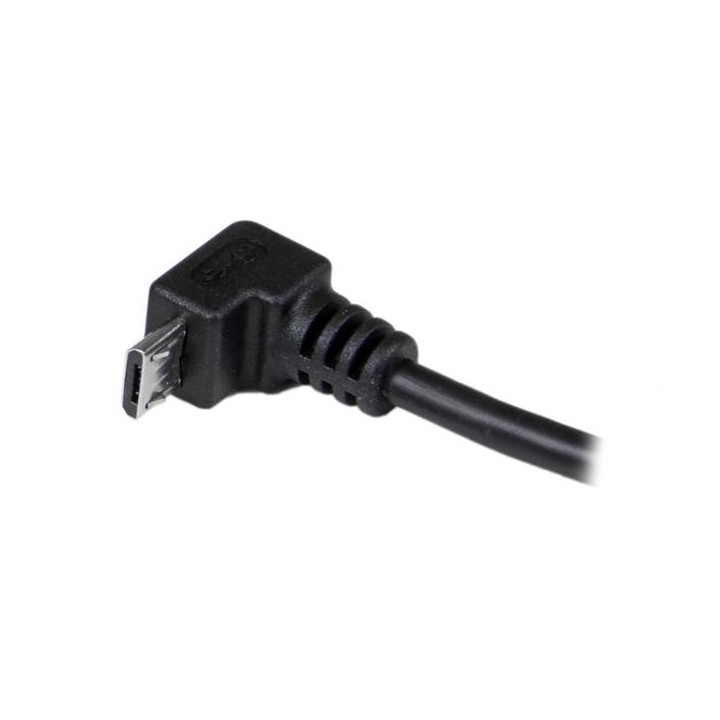 StarTech.com Câble Micro USB 2 m - A vers Micro B coudé 90° vers le bas