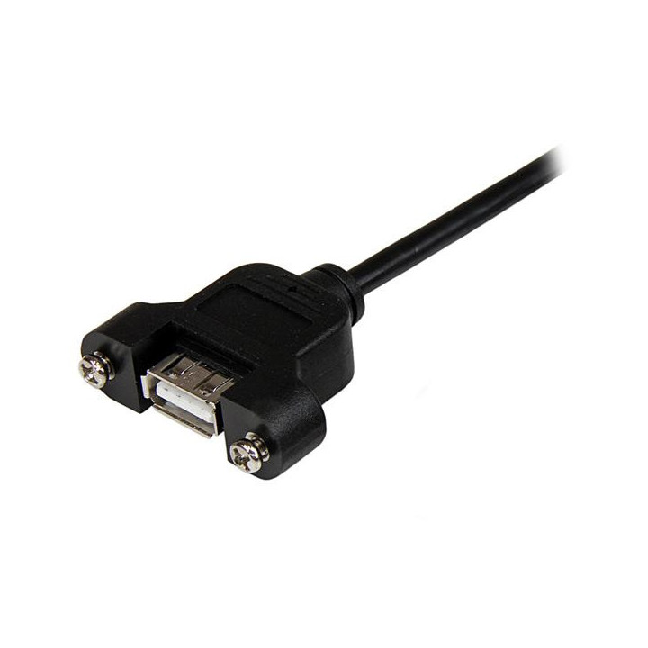 StarTech.com Câble USB Montage sur Panneau A Femelle vers A Mâle - 91 cm
