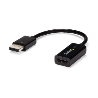 StarTech.com Adaptateur DisplayPort vers HDMI - Convertisseur Vidéo DP Actif 4K 30Hz vers HDMI - Câble d'Adaptation pour Moni