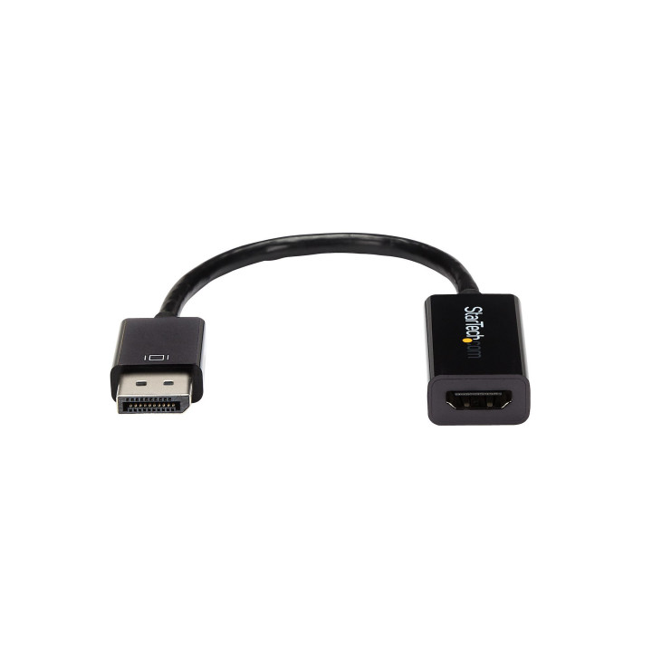 StarTech.com Adaptateur DisplayPort vers HDMI - Convertisseur Vidéo DP Actif 4K 30Hz vers HDMI - Câble d'Adaptation pour Moni