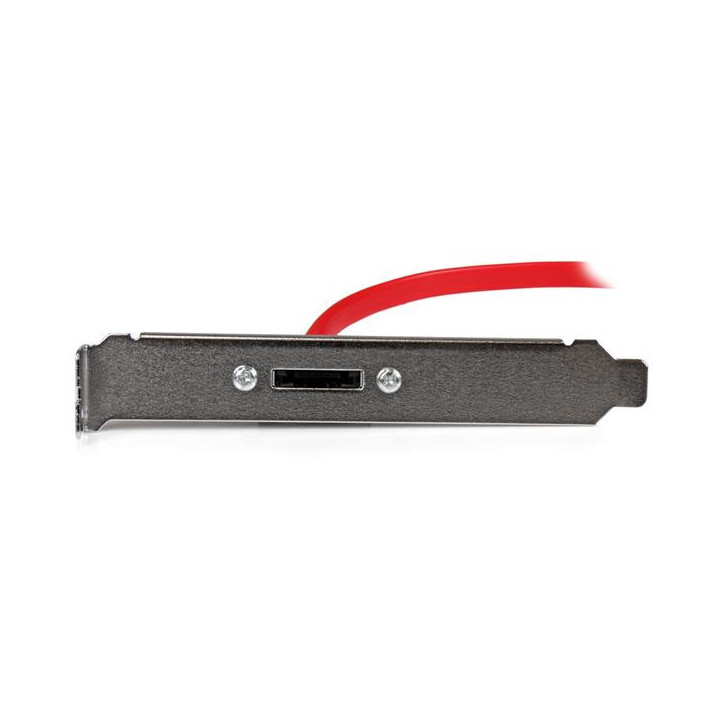 StarTech.com Adaptateur de slot SATA vers eSATA à 1 port - Équerre Serial-ATA vers eSATA avec cordon interne de 45cm